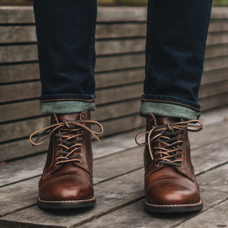 Thursday Boots Vanguard Schnürstiefel Herren Braun | Österreich-34129OPQR