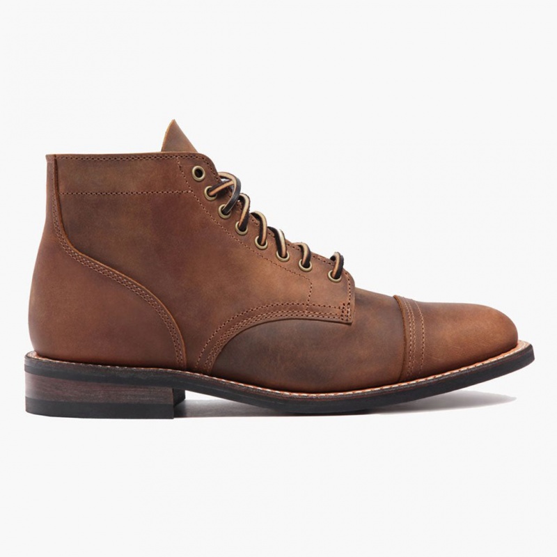 Thursday Boots Vanguard Schnürstiefel Herren Braun | Österreich-28169KGPO