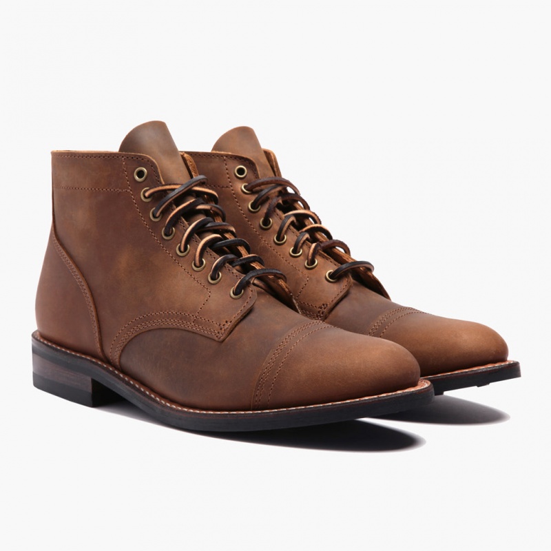 Thursday Boots Vanguard Schnürstiefel Herren Braun | Österreich-28169KGPO
