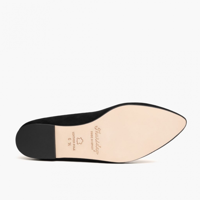 Thursday Boots Viva Ballerinas Damen Schwarz | Österreich-31024MNUR