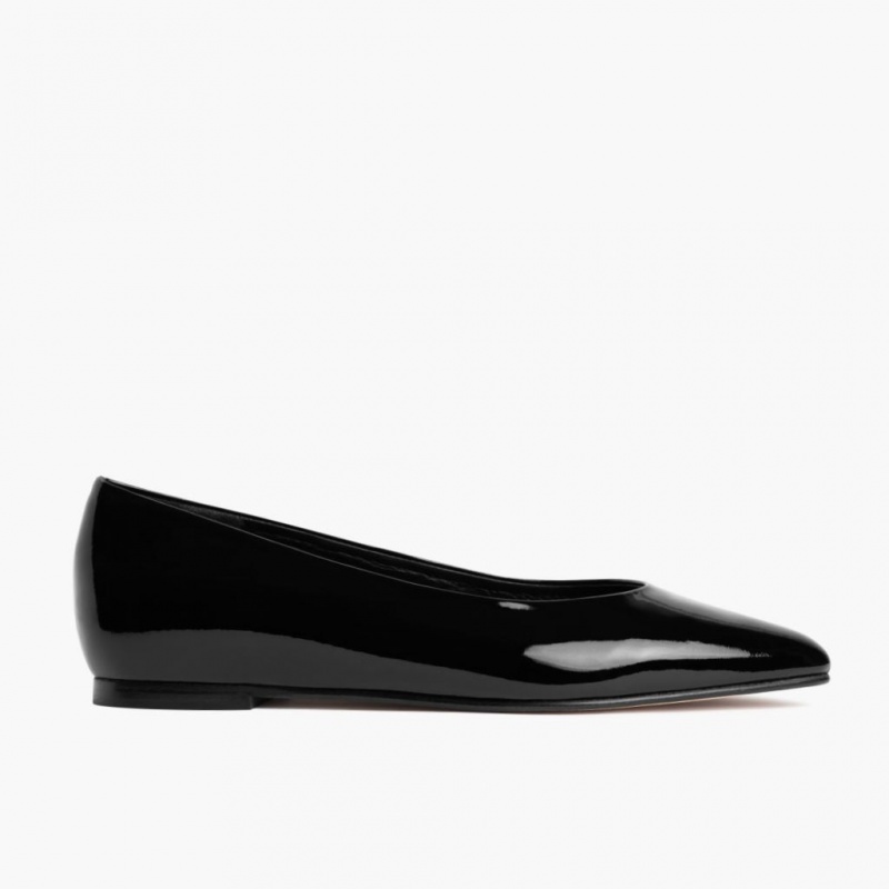 Thursday Boots Viva Ballerinas Damen Schwarz | Österreich-02981JYZN